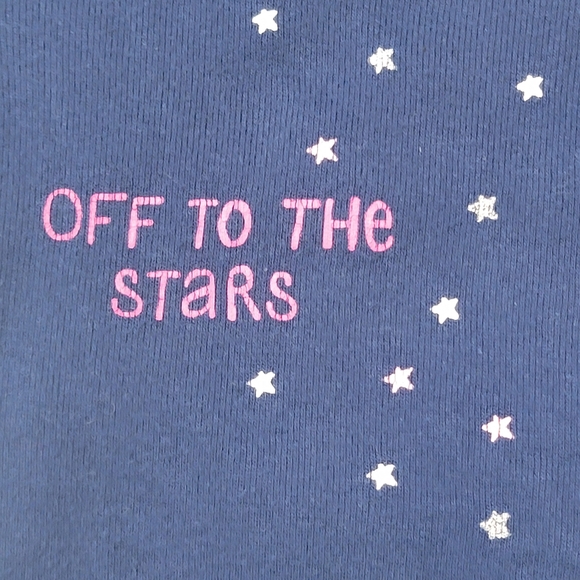 Crazy 8 Off to the Stars Adorable Bicycle Tee - Navy and Pink - Size 2T - Picture 2 of 7